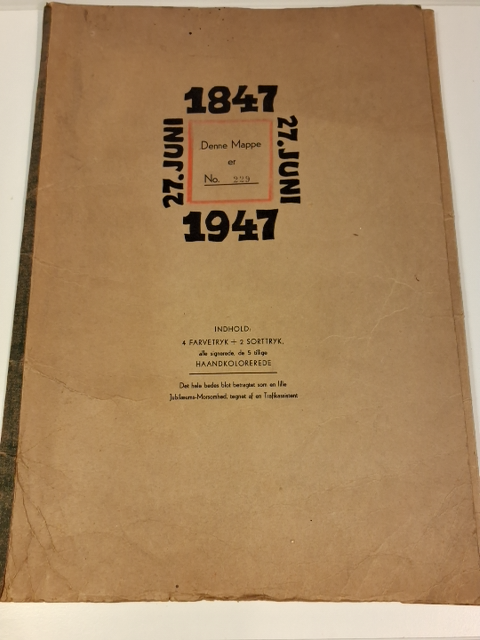 Håndlavet farvetryk fra 1947?